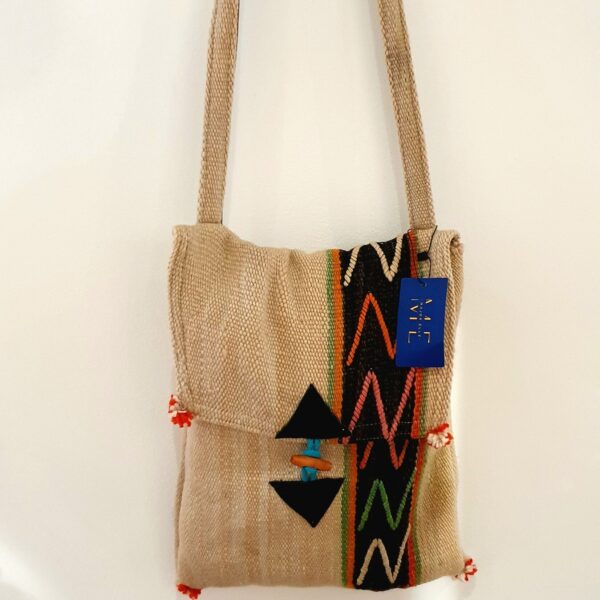 Amazigh Carpet Authentic Amazigh Carpet From The Atlas Mountains Handwoven Amazigh Wool Bag1 1